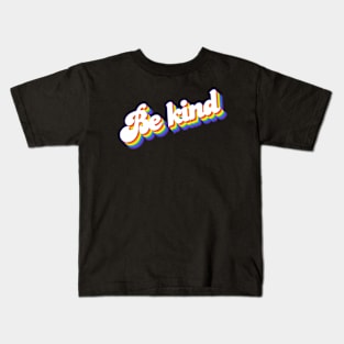 Be kind Rainbow Kids T-Shirt